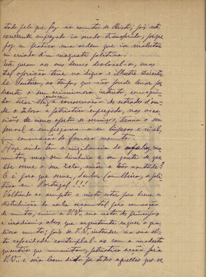 Carta de Vieira Guimarães a Augusto Fuschini, 11 de maio de 1902, página 4